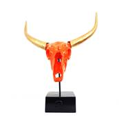 Sculpture - PoP Skull Orange