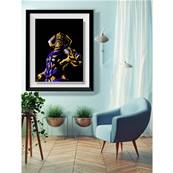 Peinture - Galactus - Blue, Gold